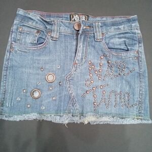 Jeans Mini Skirt